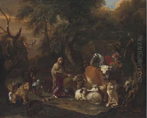 Circe Transforming Men Into Beasts - view 1