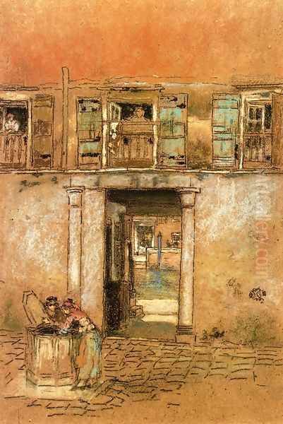 Courtyard and Canal - view 1