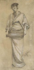 < Femme Japonaise En Kimono >. < Femme Japonaise En Kimono >.