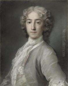 Portrait Of Lord Sidney 
Beauclerk (1703-1744), Half-length, In A Grey Velvet Coat And White 
Stock