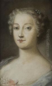 Ritratto Di Gentildonna In Abiti Eleganti