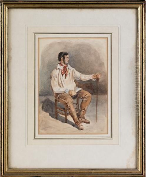 A Seated Gentleman - view 1