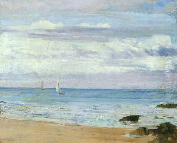 Blue and Silver: Trouville - view 1