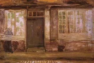 The Priest's Lodging, Dieppe by James Abbott McNeill Whistler