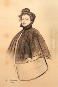 Retrato De Dama by Ramon Casas