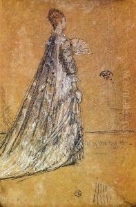 The Blue Dress by James Abbott McNeill Whistler