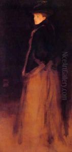 Arrangement in Black and Brown: The Fur Jacket by James Abbott McNeill Whistler