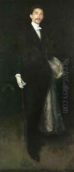 Arrangement in Black and Gold: Comte Robert de Montesquiou-Fezensac - view 1