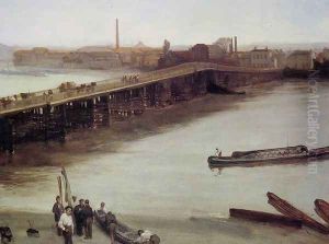 Brown and Silver: Old Battersea Bridge