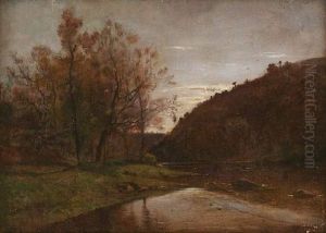 Paysage Fluvial by Gustave Castan