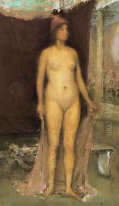 Purple and Gold: Phryne the Superb! - Builder of Temples by James Abbott McNeill Whistler