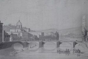 Veduta Della Chiesa Del Cestello by Antoine Laurent Castellan