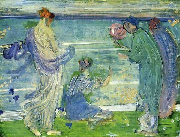 Variations in Blue and Green - view 1