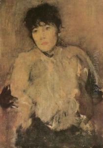 The Rose Scarf by James Abbott McNeill Whistler