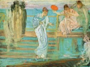 Symphony in White and Red by James Abbott McNeill Whistler