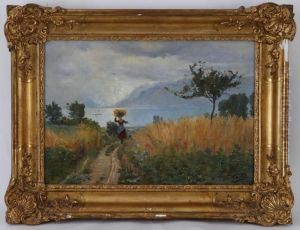 Paysanne Au Bord Du Leman