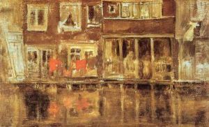 The Canal, Amsterdam by James Abbott McNeill Whistler