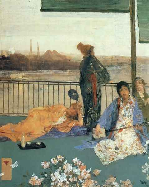 Variations in Flesh Colour and Green: The Balcony - view 1