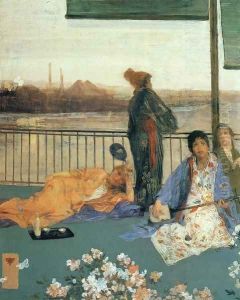 Variations in Flesh Colour and Green: The Balcony