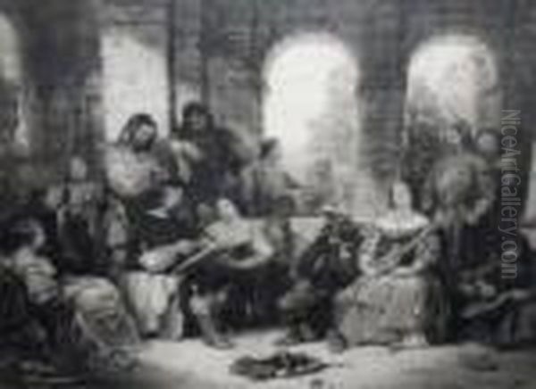 Historical Figures In Interior - view 1