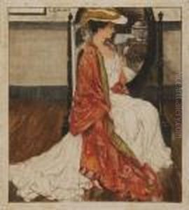 Femme Au Miroir