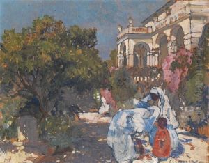 Femmes A Alger by Leon Cauvy