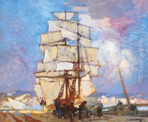 "le Port De Commerce, Jetee Du Nord, Alger"