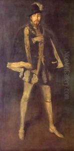 Arrangement in Black, No. 3: Sir Henry Irving as Philip II of Spain by James Abbott McNeill Whistler