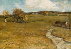""paisaje"" by Jean-Charles Cazin