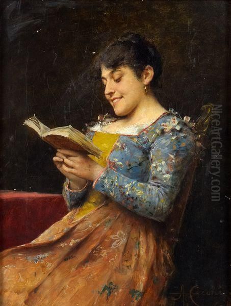Portrait De Femme A La Lecture - view 1