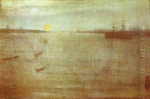 Nocturne: Blue and Gold - Southampton Water by James Abbott McNeill Whistler