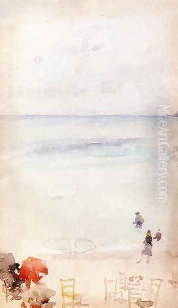 Note in Opal - The Sands, Dieppe - view 1