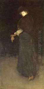 Arrangement in Black: The Lady in the Yellow Buskin by James Abbott McNeill Whistler