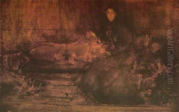 Brown and Gold: Portrait of Lady Eden - view 1
