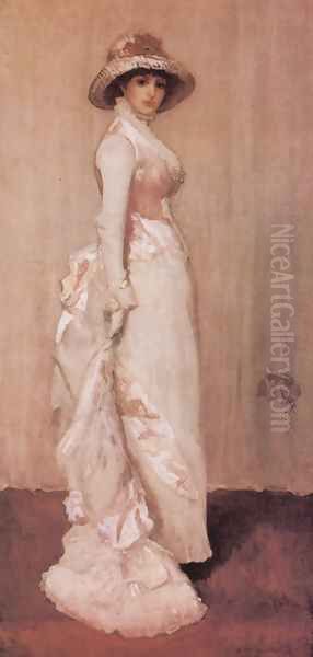 Nocturne in Rosa und Grau, Porträt der Lady Meux - view 1