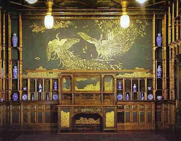Harmony in Blue and Gold: The Peacock Room by James Abbott McNeill Whistler