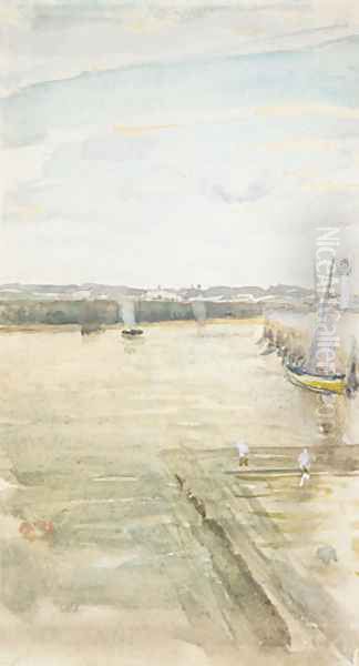 Scene on the Mersey - view 1