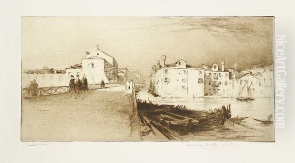 Canal San Pietro, Venise - view 1