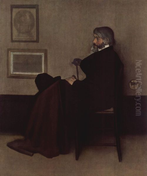 Arrangement in Grey and Black, No.2: Portrait of Thomas Carlyle - view 1