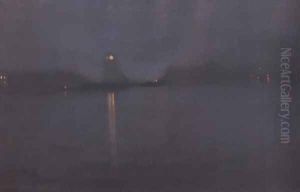 Nocturne 1870 77 by James Abbott McNeill Whistler