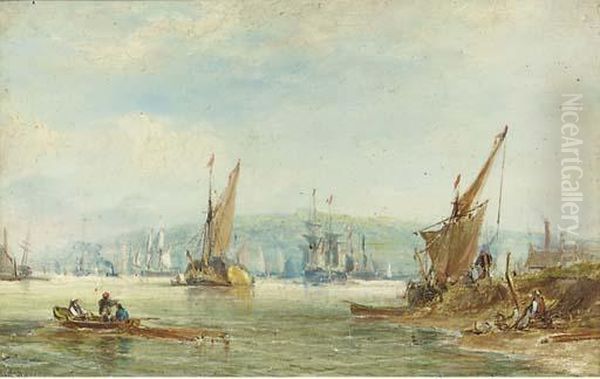 A Busy Day On The Medway - view 1
