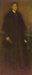 Arrangement in Flesh Colour and Brown, Portrait of Arthur J. Eddy Arrangement in Flesh Colour and Brown, Portrait of Arthur J. Eddy