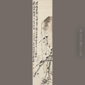 Lotus by Wu Changshuo