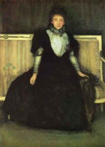 Green and Violet: Portrait of Mrs. Walter Sickert