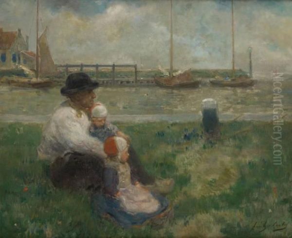 Le Marin Et Ses Deux Enfants - view 1