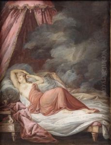 Jeune Femme Endormie by Jacques Charlier