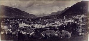 Vue Panoramique De Coire, Vers 1870