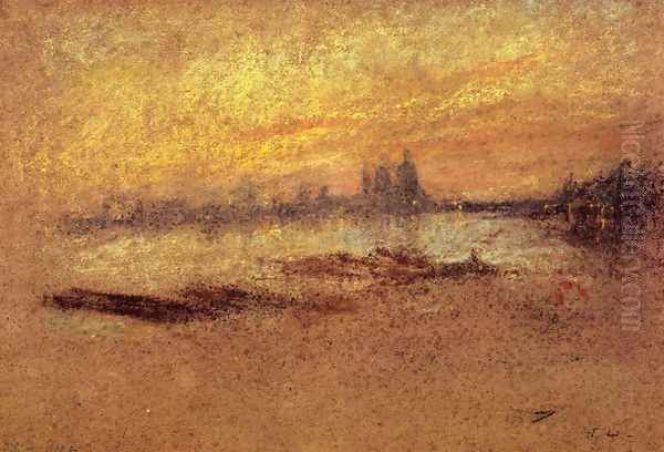 Red and Gold: Salute, Sunset - view 1