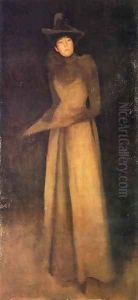 Harmony in Brown: The Felt Hat by James Abbott McNeill Whistler