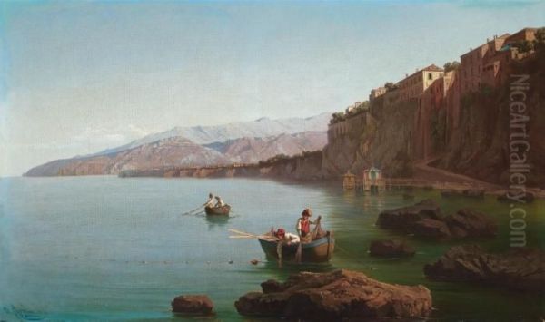 Drawing In The Nets, Sorrento - view 1